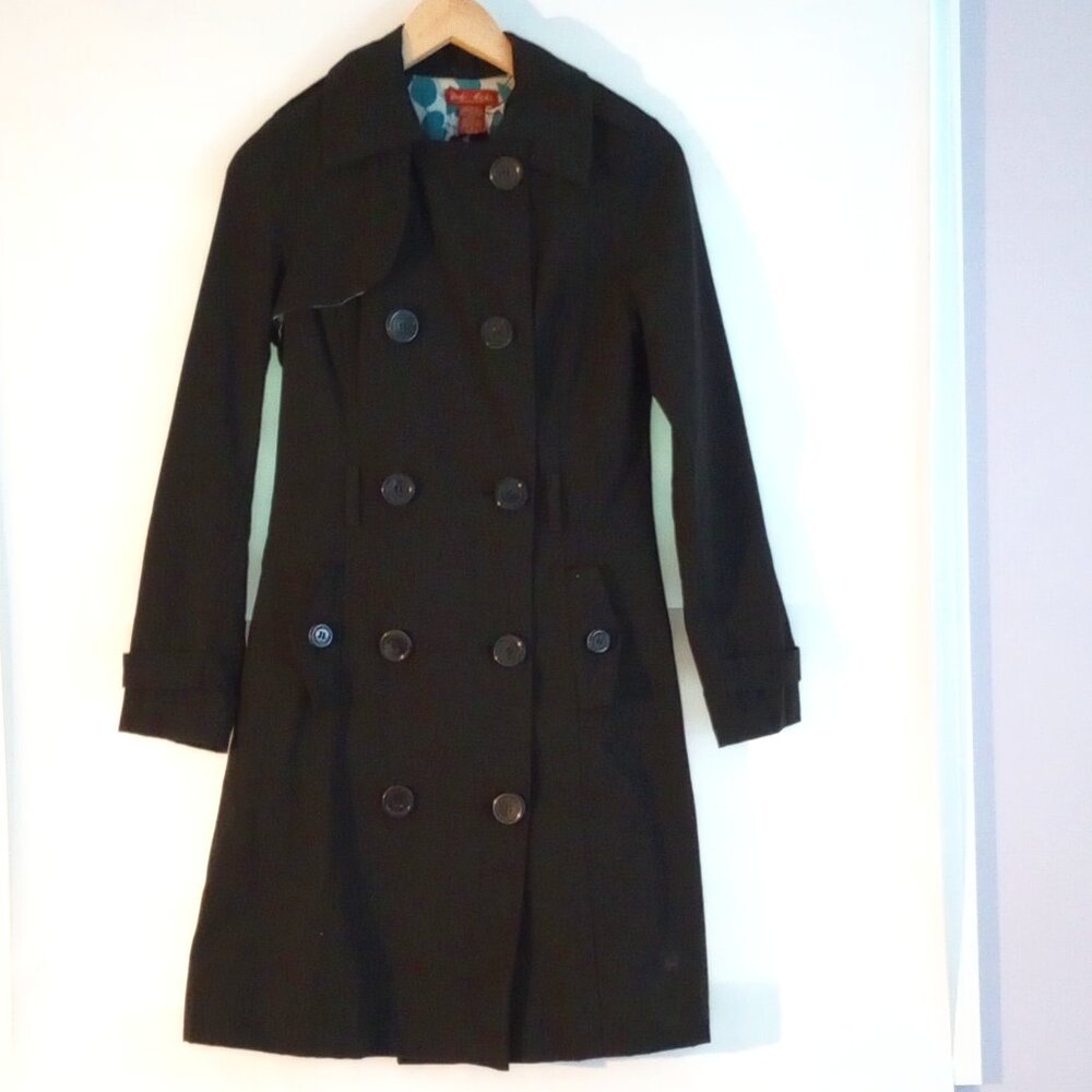 ⭐️DOKI-GEKI Black Trench Coat S for women⭐️